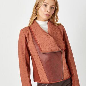 **NEW** MYSTREE DRAPE QUILTING JACKET